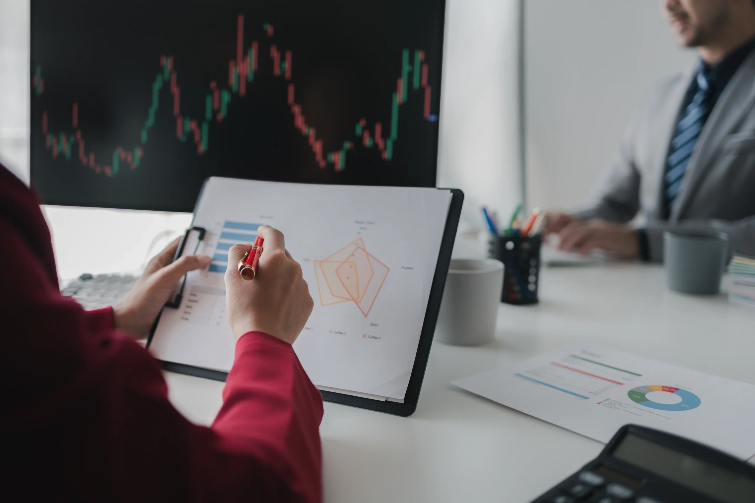 A trading chart showing a Forex buy signal in action